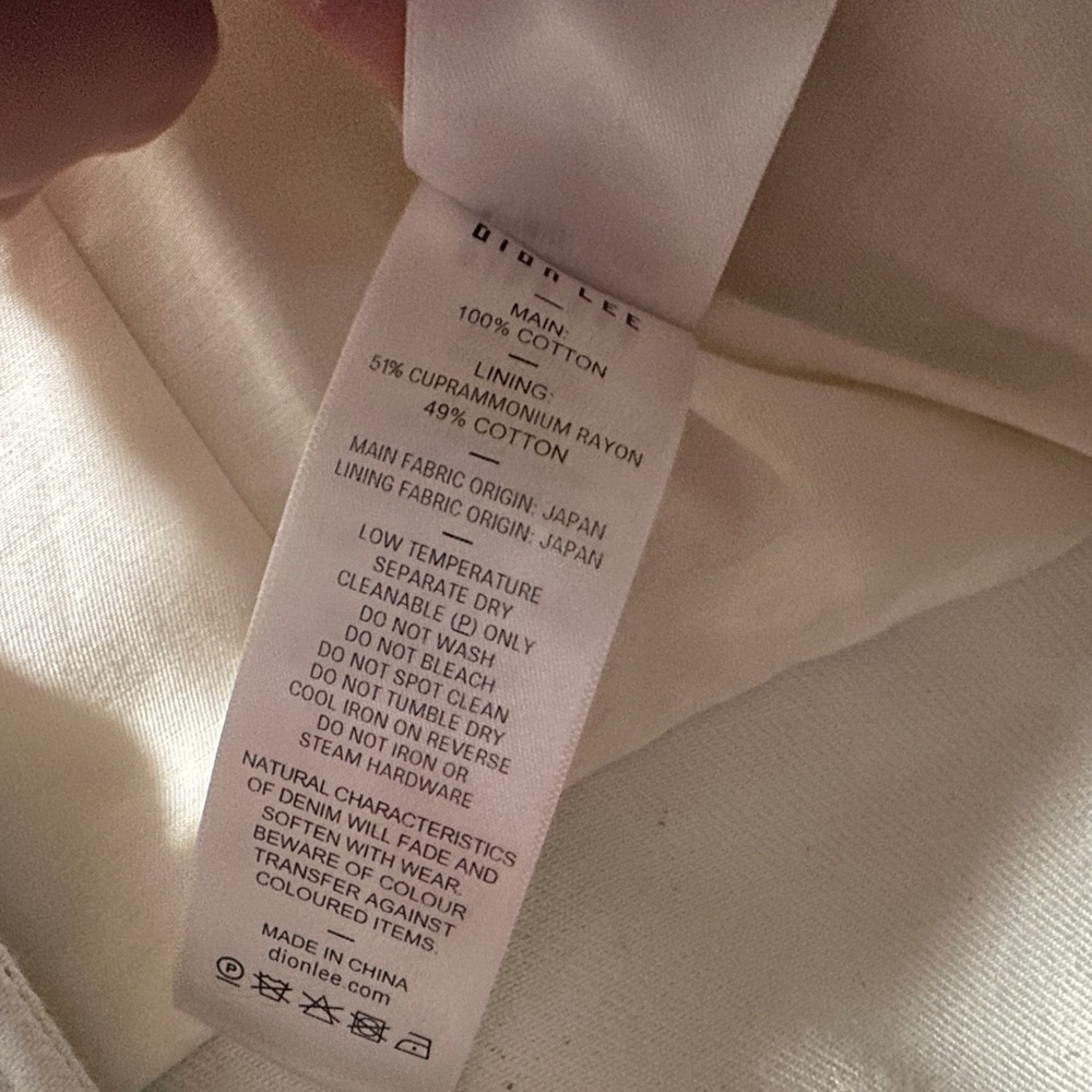 Dion Lee Shrunken Trench Jacket Size 4 - Picture 15 of 16